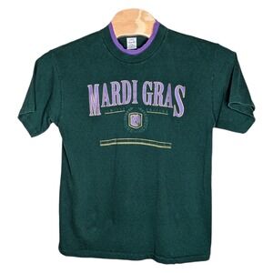 Vintage Mardi Gras New Orleans T Shirt XL Turner Jazz‎ Saxophone Limited Edition